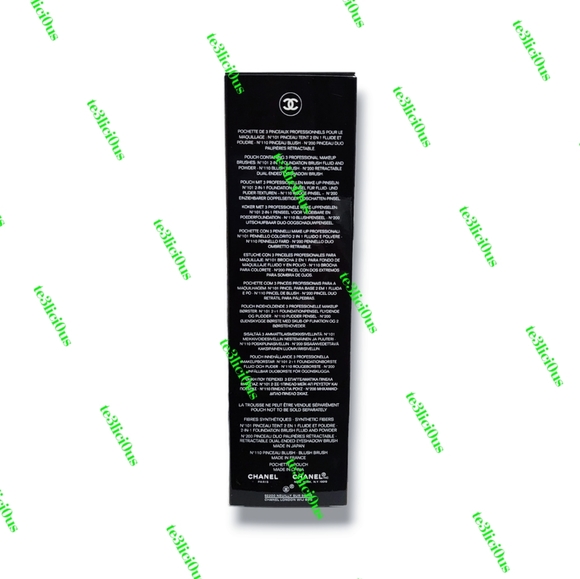 CHANEL CODES COULEUR LES PINCEAUX DE CHANEL DIVA 3 ESSENTIAL BRUSHES - Picture 12 of 12